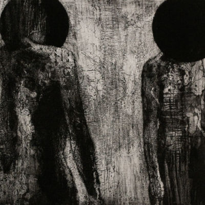 Supervenience (State 19), Etching, 18" x 18", 2011