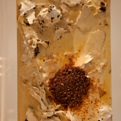 "Book of Dust," Mixed Media, 21 ft. x 20 in. x 20 in., 2012