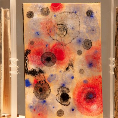 "Book of Dust," Mixed Media, 21 ft. x 20 in. x 20 in., 2012