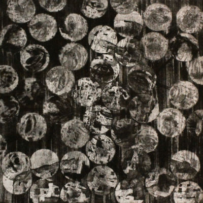 Supervenience (State 6), Etching, 18" x 18", 2011