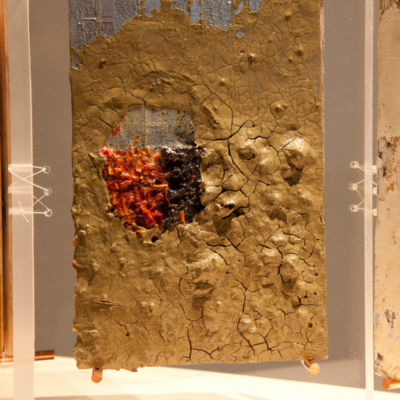"Book of Dust," Mixed Media, 21 ft. x 20 in. x 20 in., 2012