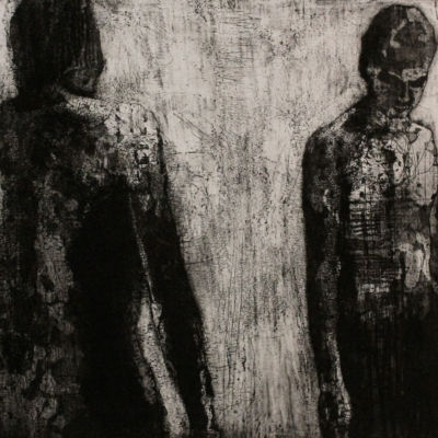 Supervenience (State 17), Etching, 18" x 18", 2011