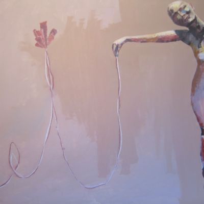 "Of Will," Acrylic on Canvas, 56" x 72", 2007