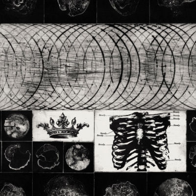 Billions and Billions #12, 18 plate intaglio, with line etching, aquatint, and drypoint, 30” x 22”, 2018