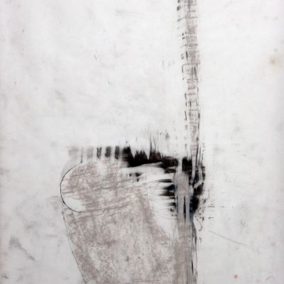 Untitled, Graphite and Pastel on Vellum, 44" x 30", 2010